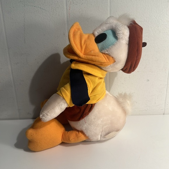 RARE HARD TO FIND Vtg 1989 Donald Duck Plush MGM Opening Walt Disney Dinseyland - Picture 6 of 9
